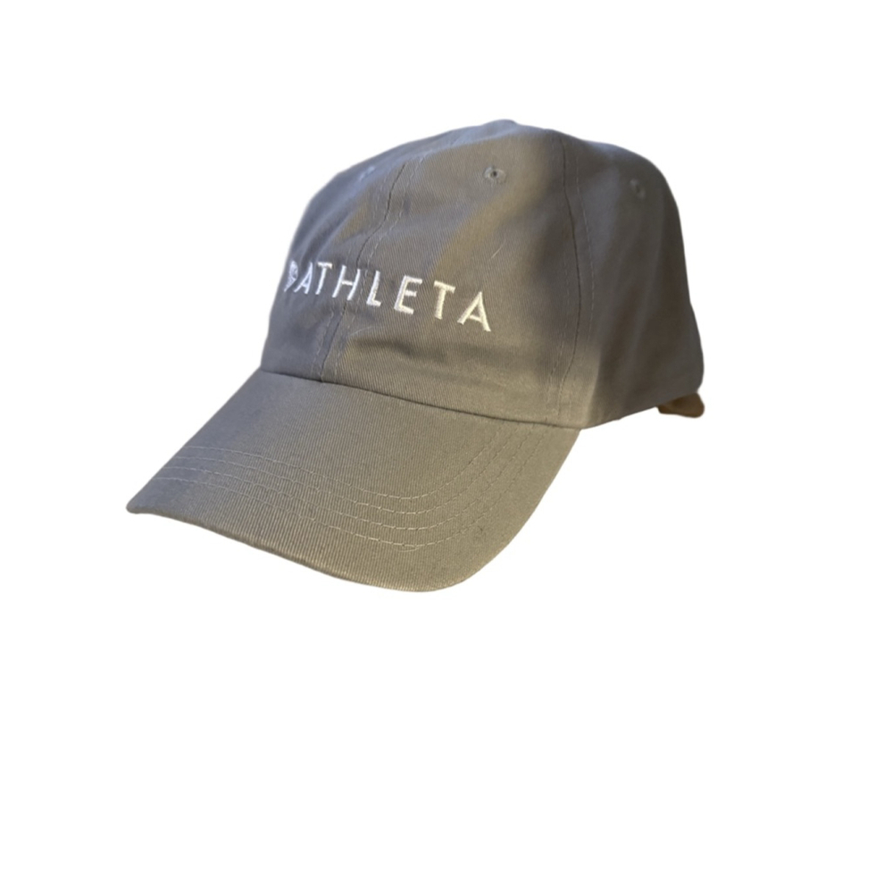 NWOT ATHLETA Gray Adjustable Baseball Hat